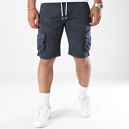 Geographical Norway - Palombo Cargo Shorts Azul Marino