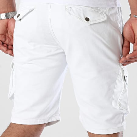 Geographical Norway - Palombo Cargo Shorts Blanco