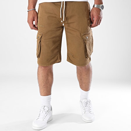 Geographical Norway - Palombo Cargo Shorts Marrón