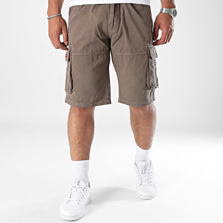 Geographical Norway - Pionec Cargo Shorts Marrón