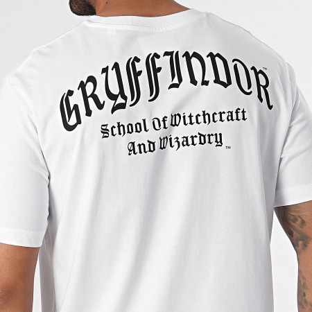 Harry Potter - Tee Shirt Oversize Gryffondor Blanc