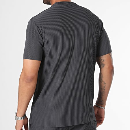 Ikao - Charcoal grijs T-shirt en broeken set