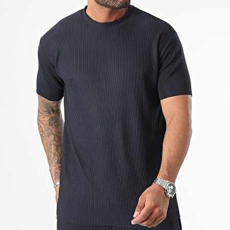 Ikao - Marineblauw T-shirt en broeken