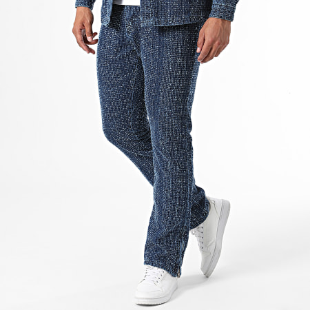 Ikao - Raw Blue Jeans en jeansjasje