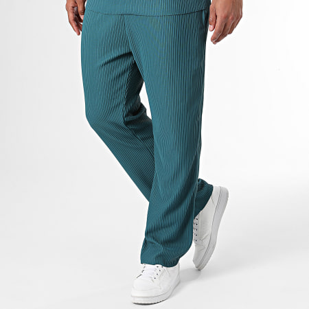 Ikao - Set di pantaloni e maglietta blu petrolio