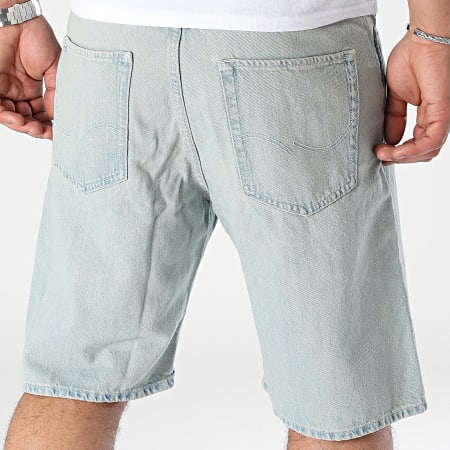 Jack And Jones - Alex Original Baggy Jean Shorts Lavado Azul