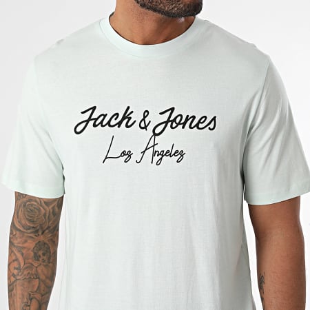 Jack And Jones - Tee Shirt Cosettle Vert Clair