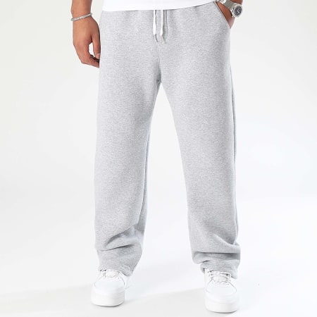 LBO - 1357 Pantalones de chándal anchos Gris jaspeado