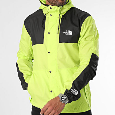 The North Face - Coupe-Vent Capuche Moutain A5IG3 Vert Lime