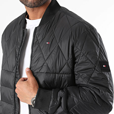 Tommy Hilfiger - Chaqueta bomber reciclada 6325 Negro