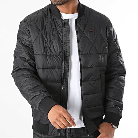 Tommy Hilfiger - Chaqueta bomber reciclada 6325 Negro