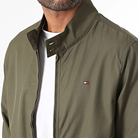 Tommy Hilfiger - Chaqueta Harrington Club Zip 5670 Verde caqui