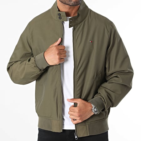 Tommy Hilfiger - Harrington Club Zip Jas 5670 Kaki Groen