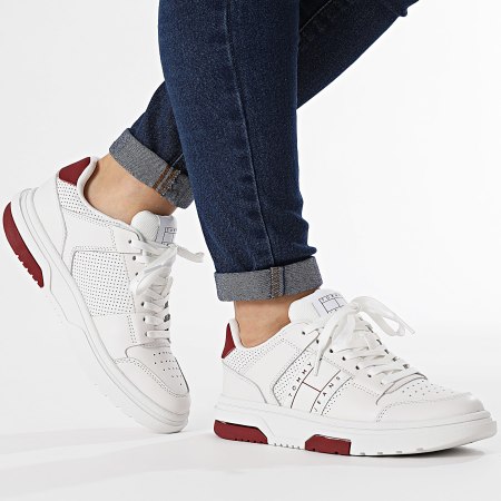 Tommy Jeans - Zapatillas Brooklyn Elevated 2662 Red Carpet para mujer