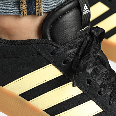adidas gazelle silver green womens Adidas Women's Triple Platform Yellow / Black Low Top Sneakers