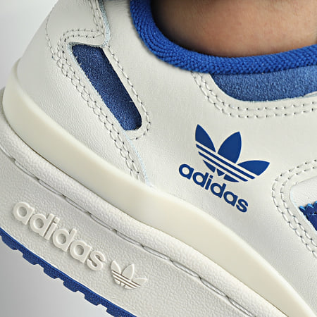 Adidas Originals - Baskets Forum Low IH7829 Core White Royal Blue