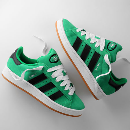Adidas Originals - Baskets Campus 00s JH9095 Green Core Black Off White