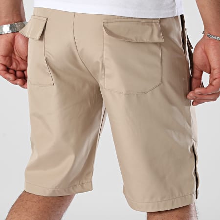 ADJ - KL-2074 Pantaloncini Cargo marrone chiaro