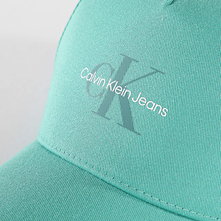 Calvin Klein - Casquette Mono Logo Print 2140 Vert