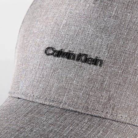 Calvin Klein - Casquette Line Quilt 2000 Gris Chiné