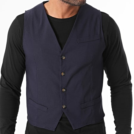 Frilivin - Gilet blu navy