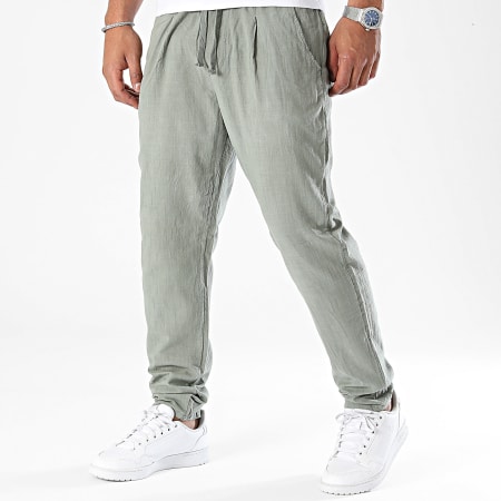 Frilivin - Pantalones verde caqui