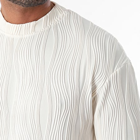 Frilivin - Ensemble Tee Shirt Et Short Jogging Beige Clair