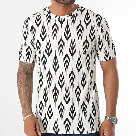 Frilivin - Camiseta Blanco Negro