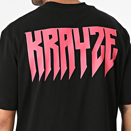Krayze - Tee Shirt Oversize KRY004 Noir