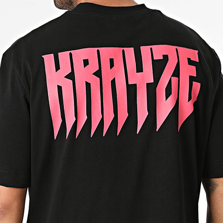 Krayze - Maglietta oversize KRY004 Nero