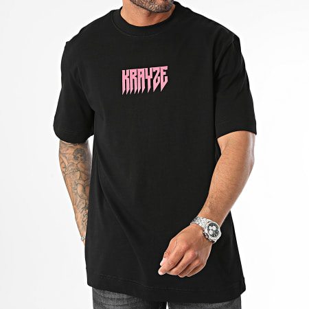 Krayze - Tee Shirt Oversize KRY004 Noir