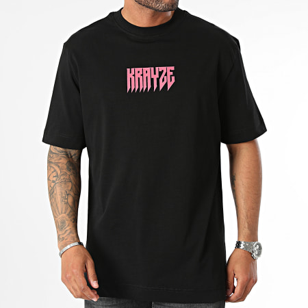 Krayze - Tee Shirt Oversize KRY004 Noir