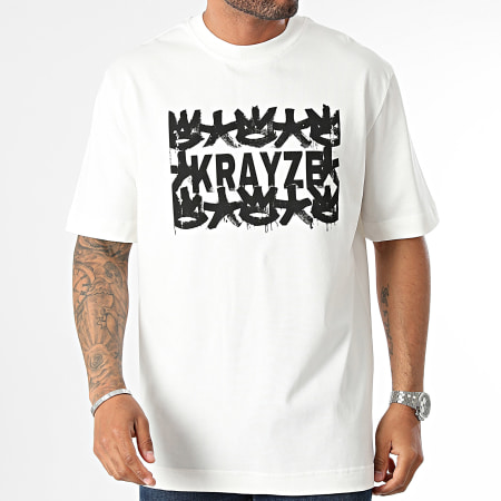 Krayze - Maglietta oversize KRY001 Bianco