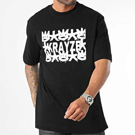 Krayze - Camiseta oversize KRY001 Negro