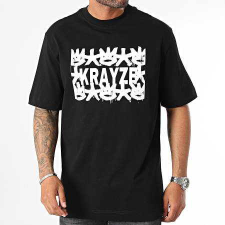 Krayze - Tee Shirt Oversize KRY001 Noir