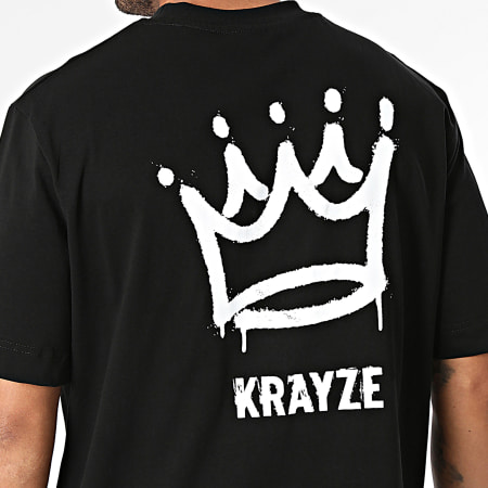 Krayze - Camiseta oversize KRY003 Negro