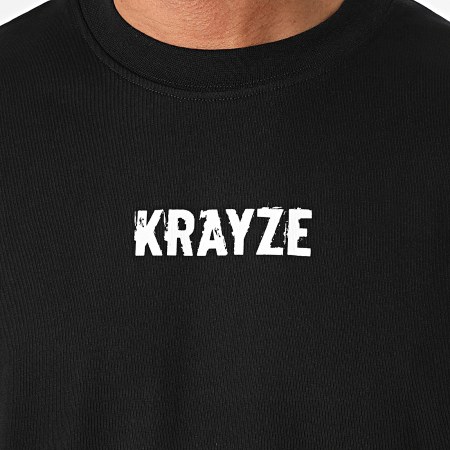 Krayze - Maglietta oversize KRY003 Nero