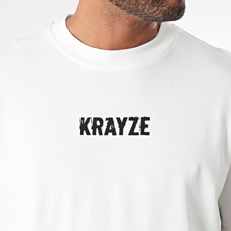 Krayze - Tee Shirt Oversize KRY003 Blanc