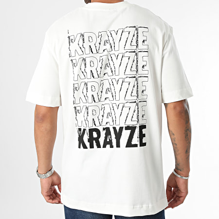 Krayze - Camiseta oversize KRY002 Blanca