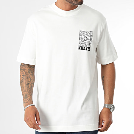 Krayze - Tee Shirt Oversize KRY002 Blanc