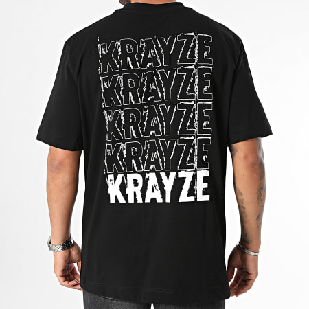 Krayze - Camiseta oversize KRY002 Negro