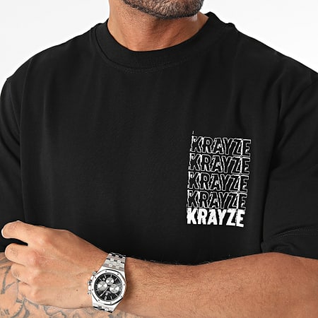 Krayze - Tee Shirt Oversize KRY002 Noir