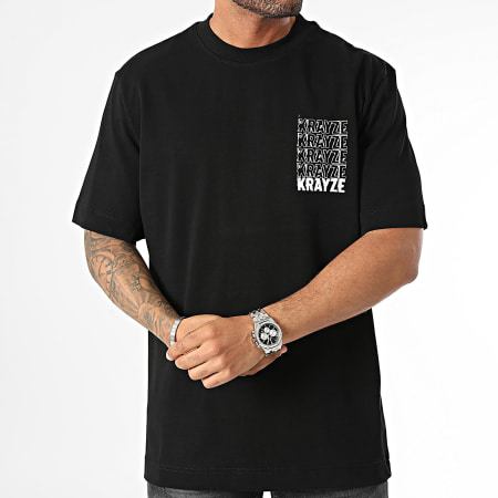 Krayze - Tee Shirt Oversize KRY002 Noir