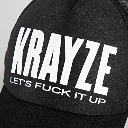 Krayze - Casquette Trucker KRY005 Noir