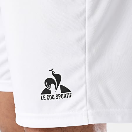 Le Coq Sportif - Short Jogging Match 2421574 Blanc