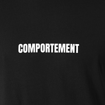 Comportement - Folio Tee Shirt Negro