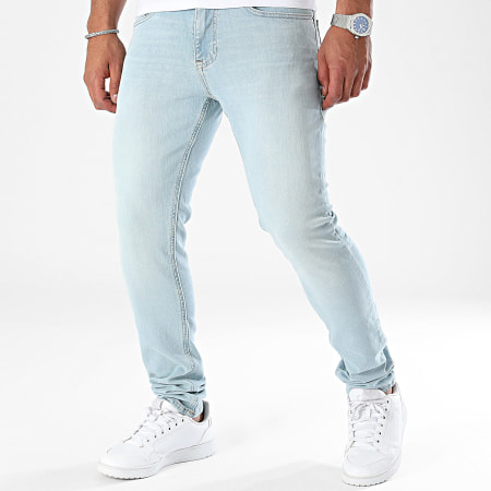 Tommy Hilfiger - Pantalon Chino Austin 0175 Bleu Wash