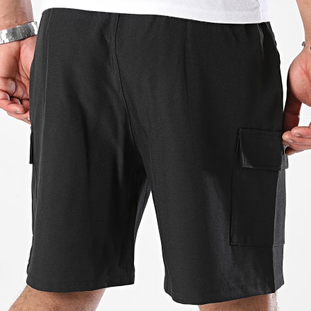 Uniplay - Pantalones cortos cargo negros