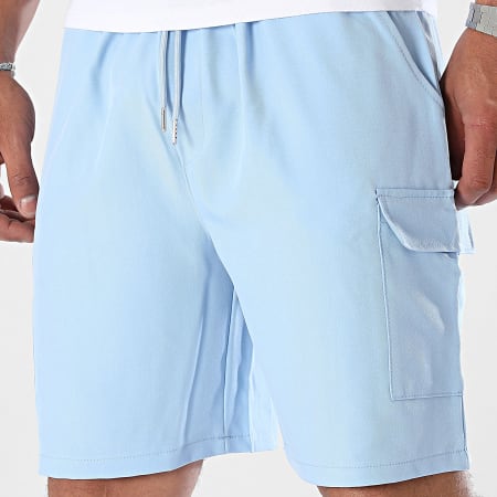 Uniplay - Pantaloncini Cargo blu chiaro