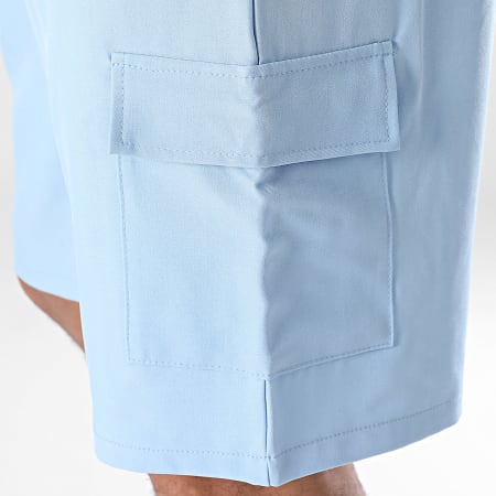 Uniplay - Pantaloncini Cargo blu chiaro